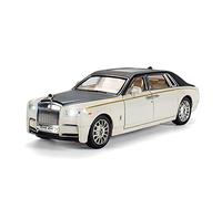 YRXIAO 1 24 pour Rolls Royce Phantom Alliage Moulage sous Pression Modèle Voiture Collection Affichage Enfant Jouet Voiture Collection nostalgique(White)