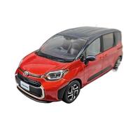 YRXIAO 1 30 pour Toyota Sienta MPV Véhicule Commercial Modèle De Voiture en Alliage 14 Cm Ornements Décoratifs Statiques Rouges(Red 2)