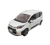 YRXIAO 1 30 pour Toyota Sienta MPV Véhicule Commercial Modèle De Voiture en Alliage 14 Cm Ornements Décoratifs Statiques Rouges(White)