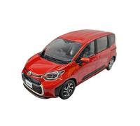 YRXIAO 1 30 pour Toyota Sienta MPV Véhicule Commercial Modèle De Voiture en Alliage 14 Cm Ornements Décoratifs Statiques Rouges(Red1)