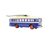 YRXIAO 1 43 pour La Première Collection De Modèles en Alliage De Simulation De Bus Trolleybus De L'Union Soviétique LK-1 Collection nostalgique