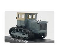 YRXIAO 1:43 pour Tracteur À Chenilles Stalinec-80 Modèle en Alliage Statique Collection Souvenir De Loisir Exposition