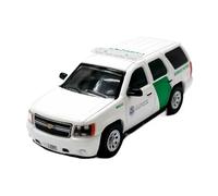 YRXIAO 1/64 pour 596 Chevrolet Tower River Off-Road Police Car Model Small Scale Metal Ornaments