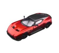 YRXIAO 1/64 pour Aston Martin Vulcan Modèle Réduit en Alliage Couvercle Ouvrant Ornements Métal Moulé Rouge