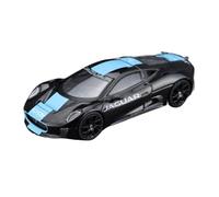 YRXIAO 1:64 pour Jaguar C-X75 Modèle Réduit De Voiture en Alliage Noir Ornements Métal Moulé sous Pression