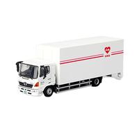 YRXIAO 1/76 pour Hino 500 Van Camion Moulé sous Pression Alliage Voiture Modèle Scène Décoration Adulte Affichage Garçons Cadeau Collection nostalgique