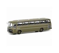 YRXIAO 1/87 pour Benz O302 Bus Militaire Voiture Alliage Simulation Voiture Modèle Collection Garçon Jouet Collection nostalgique