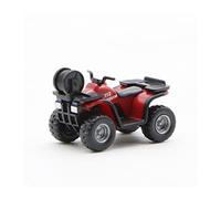 YRXIAO 1/87 pour Sable Table Scène Lutte Contre L'incendie Tracteur en Alliage Moulé sous Pression Modèle Voiture Scène Jouet Collection nostalgique