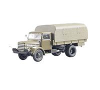 YRXIAO Camion De Transport Militaire Csepel-D344 Modèle Réduit Collection Décoration Statique Verte Échelle 1:43