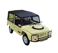 YRXIAO Classique Die Cast Modèle 1 18 pour Citroën Véhicule Tout-Terrain Mehari 4x4 1979 Modèle Classique Moulé avec Capot Supérieur Amovible Jaune Collection nostalgique