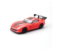YRXIAO Classique Die Cast Modèle 1 32 pour Dodge Viper ACR Modèle De Voiture en Alliage Son Et Lumière Portes Pouvant S'ouvrir Cadeau De Collection Alliage Model Toy