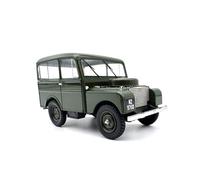 YRXIAO Classique Die Cast Modèle 1:43 pour La Première Génération Modèle Voiture Land Rover Alliage Collection D'ornements Miniatures Décorations Vertes Collection nostalgique