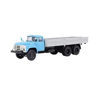 YRXIAO Échelle 1 43 pour Camion à Plat Transporteur, modèle de Voiture en Alliage, véhicules de Collection rétro, ZIL-133GYA Collection nostalgique