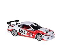 YRXIAO Modèle De Voiture 1 24 pour Nissan Silvia S15 RS-r RSR RS Blanc Modèle De Voiture Artisanat Ornements Collection nostalgique