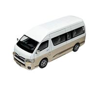 YRXIAO Modèle De Voiture en Alliage 1:64 pour Toyota Hiace H200 MASDI Collection Loisirs Miniatures Ornement Bureau(White1)