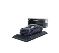 YRXIAO Modèle De Voiture en Alliage Moulé sous Pression pour Porsche Taycan Turbo S 2020 Échelle 1:43 Décorations Artistiques Collection nostalgique(Red)