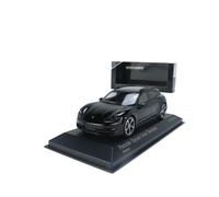 YRXIAO Modèle De Voiture en Alliage Porsche Taycan Turbo S 2021 À L'échelle 1:43 Adapté Aux Adultes Et Aux Collectionneurs Collection nostalgique(Blue)