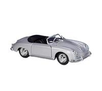 YRXIAO Modèle De Voiture en Alliage pour 356a Speedster 1:24 Décoration Collection De Fans Affichage Souvenir(Gray)