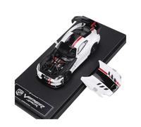 YRXIAO Modèle De Voiture Miniature en Alliage Moulé sous Pression pour Viper Mk3 Échelle 1:64 Bleu pour Collectionneurs(White)