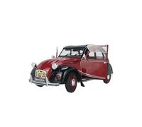 YRXIAO Modèle De Voiture Rétro Nostalgique À Double Ouverture en Alliage pour Citroën 2 CV 6 Charleston 1982 1:18 Collection nostalgique