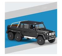 YRXIAO Modèle De Voiture Tout-Terrain en Alliage 6×6 pour Mercedes-Benz G63 Amg 1:24 Décoration Métallique Statique(Black)