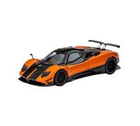 YRXIAO Modèle Réduit De Voiture Collection en Alliage pour Pagani Zonda Cinque À L'échelle 1:64 Objet Et D'exposition(Orange)