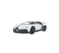 YRXIAO Modèle Réduit De Voiture De Collection Classique en Alliage De Résine Blanche Bugatti Chiron Pur Sport À L'échelle 1:18 Collection nostalgique
