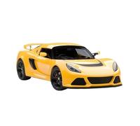 YRXIAO Modèle Réduit De Voiture Lotus Roadster Exige S À L'échelle 1:18 en Métal Idéal pour La Décoration Bureau Et D'intérieur(Yellow)