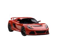 YRXIAO Modèle Réduit De Voiture Lotus Roadster Exige S À L'échelle 1:18 en Métal Idéal pour La Décoration Bureau Et D'intérieur(Red)