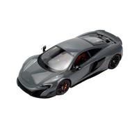 YRXIAO Modèle Réduit De Voiture McLaren 675LT Coupé À L'échelle 1:18 - Collection De Loisirs - Décoration De Bureau(Gray)
