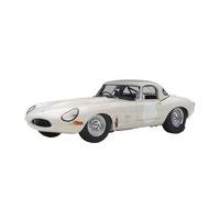 YRXIAO Modèle Réduit Voiture en Alliage Moulé sous Pression 1:18 pour Jaguar E-Type - Collection D'ornements Miniatures Métal(White)