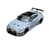 YRXIAO Modèle Réduit Voiture en Alliage Moulé sous Pression 1:64 pour Nissan GTR R35 RR LB Wide Body Supercar Collection Grise(Gray)