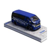 YRXIAO Modèle Réduit Voiture en Alliage Toyota Hiace Wide Body ToyoTires 1:64 Idéal pour Les Collectionneurs Et Amateurs