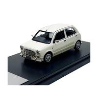 YRXIAO Modèle Réduit Voiture en Résine Blanche Au 1/43 pour Datsun Mira Gino Ornement Statique Collection Véhicules Métal