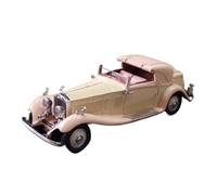 YRXIAO Modèle Réduit Voiture Rolls-Royce Phantom II Owen Sedanca J.Gruney Rose 1:43 Objet Collection pour Adultes D'automobile