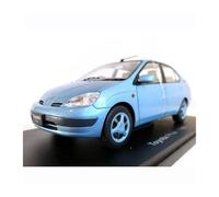 YRXIAO Modèle Voiture en Alliage Moulé sous Pression À L'échelle 1:24 pour Toyota Prius 1997 Objet Collection Souvenir Bleu