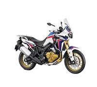 YRXIAO Moulé Moto Miniature 1:18 pour Honda Africa Twin DCT-Rouge 2016 Moto Passe-Temps modèle Alliage Ornements Affichage modèle décoration Maison Modèle Réduit De Collection
