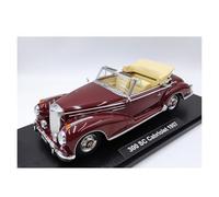 YRXIAO Ornements en Alliage pour Modèle Réduit De Voiture Cabriolet Rétro Classique De 1957 À L'échelle 1/18