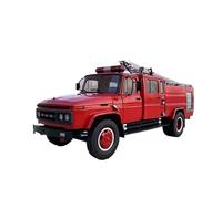 YRXIAO pour Jiefang Ca141/ca142 Rescue Fire Truck 1:24 Alliage Ingénierie Jeep Modèle Affichage Décoration(Red 1)