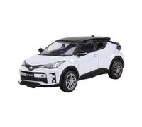 YRXIAO Rouge 1:64 pour Toyota CH-R Modèle Réduit De Voiture en Alliage Ornement Commémoratif(White)