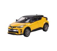 YRXIAO Rouge 1:64 pour Toyota CH-R Modèle Réduit De Voiture en Alliage Ornement Commémoratif(Yellow)