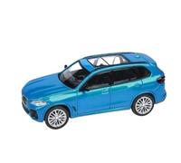 YRXIAO Véhicule Miniature en Alliage Moulé sous Pression pour SUV X5 G05 Échelle 1:64 Modèle Réduit Voiture Jouet De Collection(Blue)