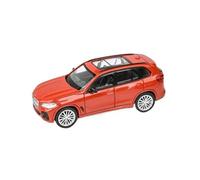 YRXIAO Véhicule Miniature en Alliage Moulé sous Pression pour SUV X5 G05 Échelle 1:64 Modèle Réduit Voiture Jouet De Collection(Orange)