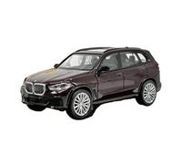 YRXIAO Véhicule Miniature en Alliage Moulé sous Pression pour SUV X5 G05 Échelle 1:64 Modèle Réduit Voiture Jouet De Collection(Brown)