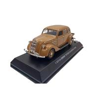 YRXIAO Voiture Miniature Classique 1936 Modèle Réduit De Véhicule en Alliage Moulé sous Pression Modèle Voiture Classique(Brown)