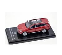 YRXIAO Voiture Miniature en Alliage Moulé sous Pression pour SUV Maybach GLS600 Réplique Fidèle du Modèle À L'échelle 1:64(Red)