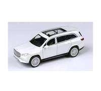 YRXIAO Voiture Miniature en Alliage Moulé sous Pression pour SUV Maybach GLS600 Réplique Fidèle du Modèle À L'échelle 1:64(White2)