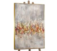 YS-Art Tableaux acryliques abstraits Un horizon lumineux | Peintures acryliques sur toile peintes à la main Décorations d'intérieur | Peintures peintes à la main DL059 (100x140cm)