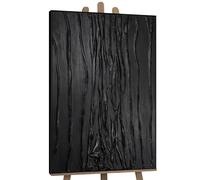 YS-Art Tableaux acryliques abstraits Velours | Peintures acryliques sur toile peintes à la main Décorations d'intérieur | Peintures peintes à la main DL053 (100x140cm)