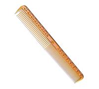 YS Park Comb 339 Professional Fine Cutting Hair Comb Camel Yellow by YS Park